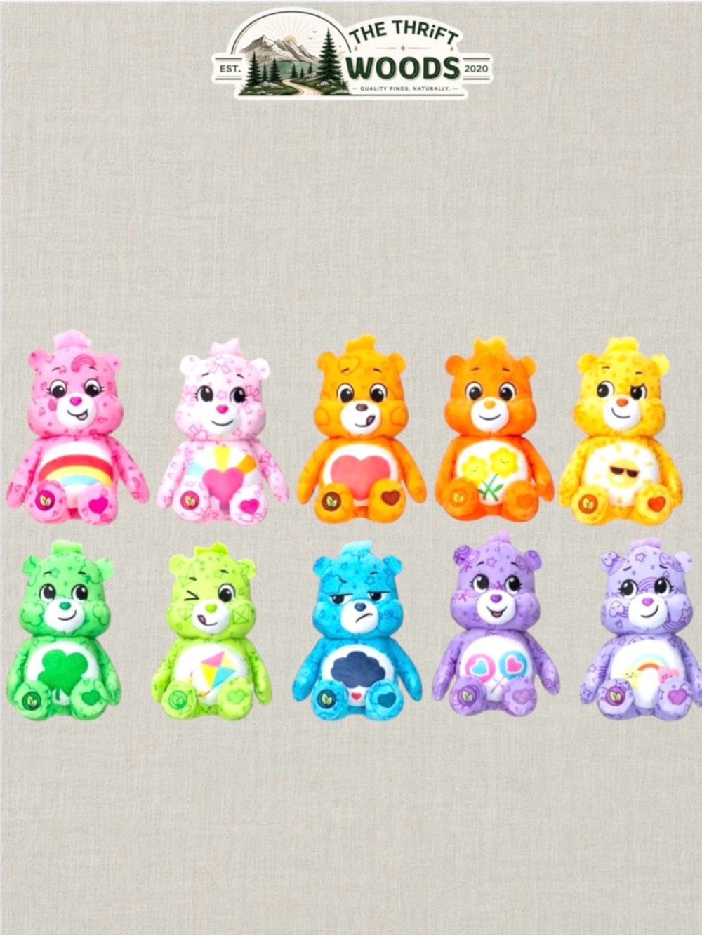 Care Bears Set of 10